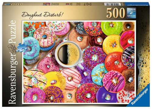 Ravensburger Puzzle 500pc - Doughnut Disturb!