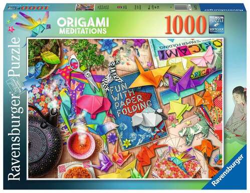 Ravensburger Puzzle 1000pc - Origami Meditations