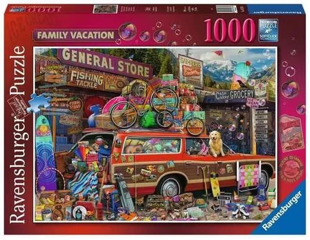 Ravensburger Puzzle 1000pc - Family Vacation