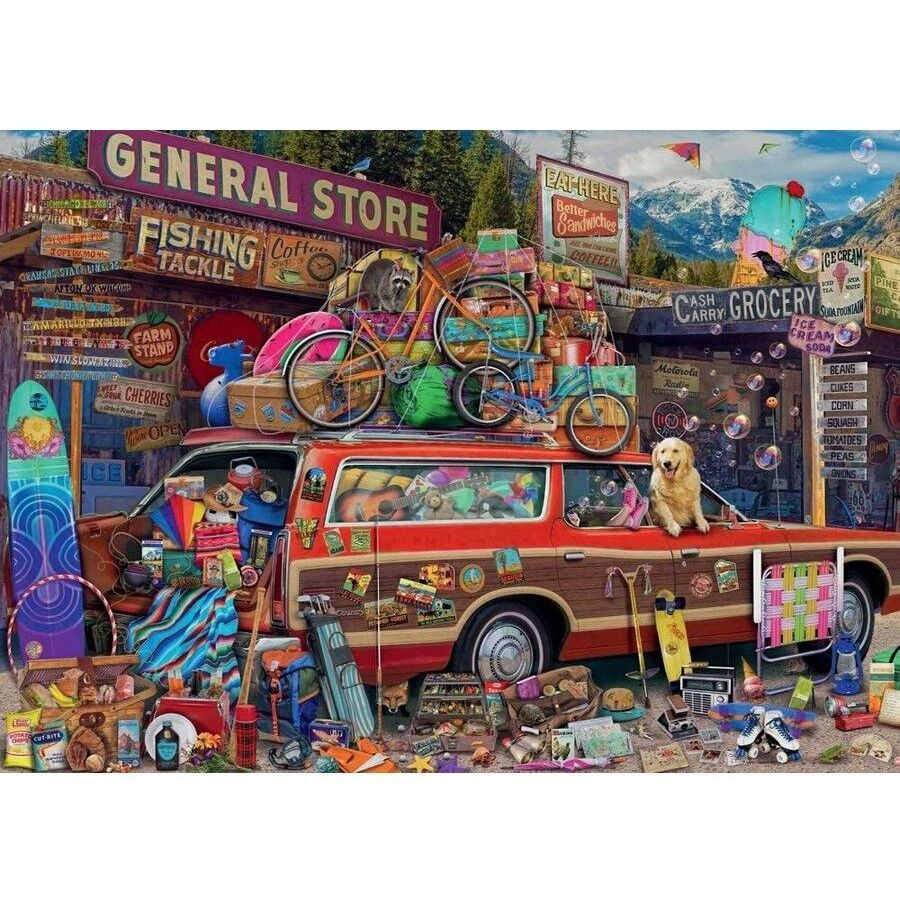 Ravensburger Puzzle 1000pc - Family Vacation