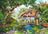 Ravensburger Puzzle 1000pc - Flower Hill Lane