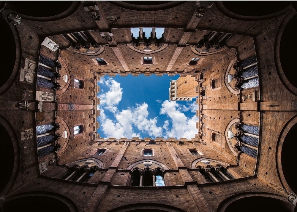 Ravensburger Puzzle 1000pc - Courtyard Palazzo Pubblico Siena