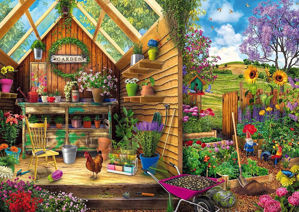 Ravensburger Puzzle 300pc Large Format - Gardeners Getaway