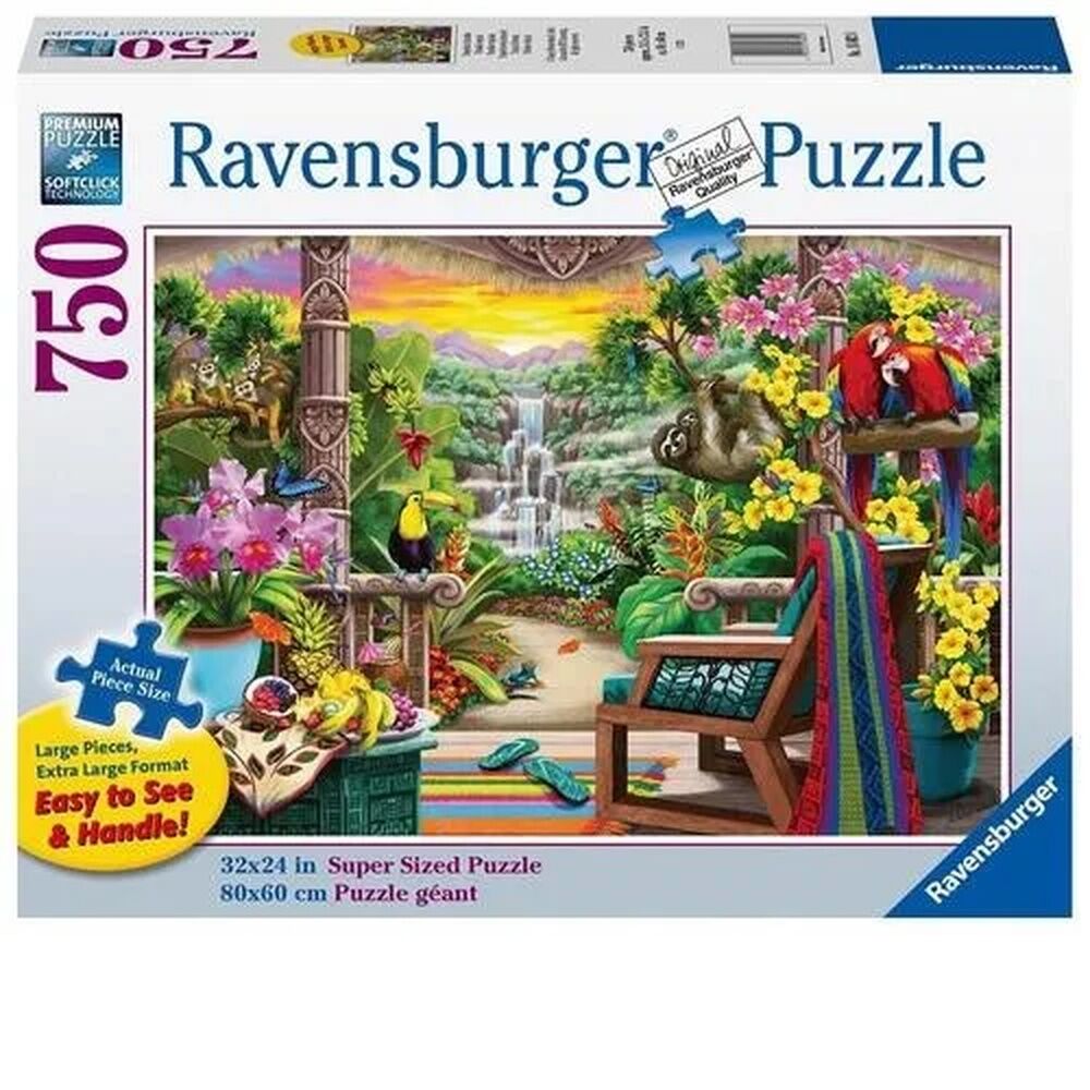 Ravensburger Puzzle 750pc Large Format - Tropical Retreat