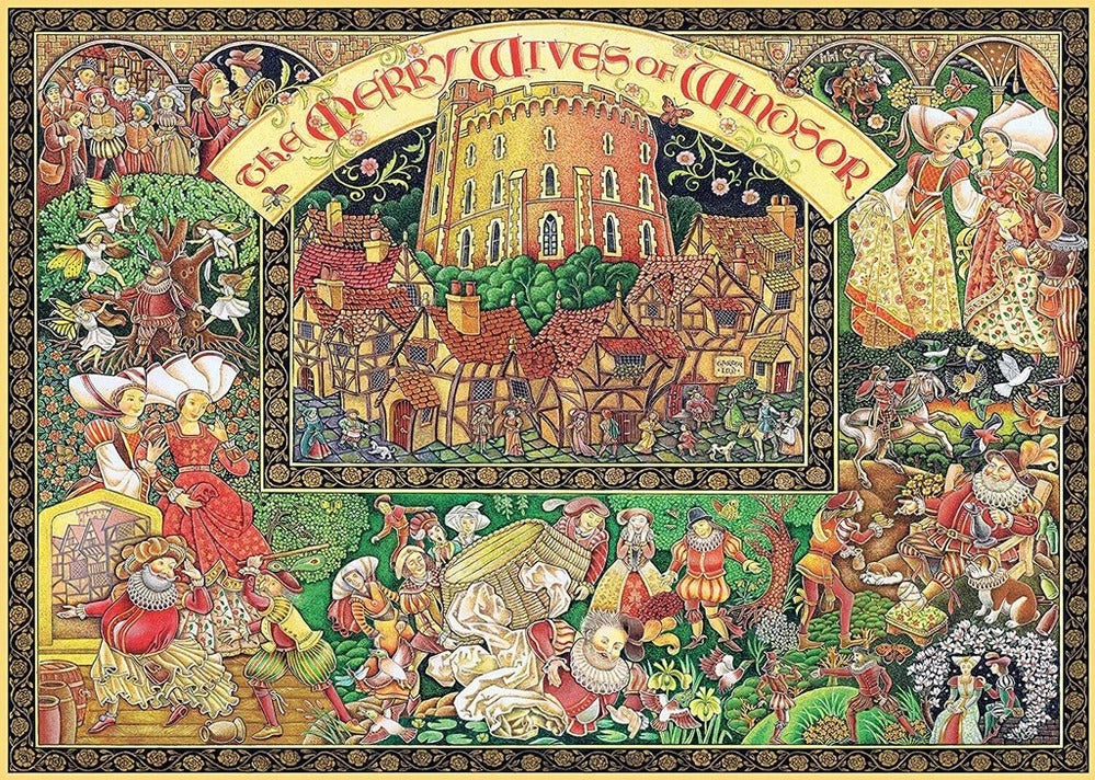 Ravensburger Puzzle 1000pc - Windsor Wives