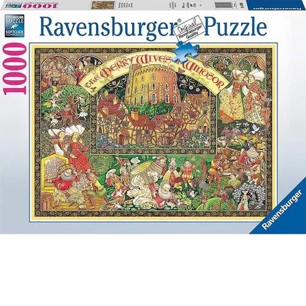 Ravensburger Puzzle 1000pc - Windsor Wives