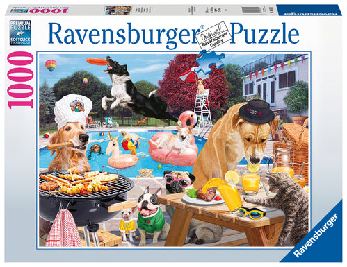 Ravensburger Puzzle 1000pc - Dog Days Of Summer