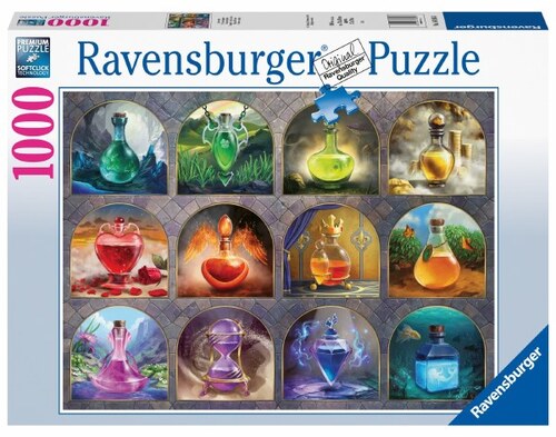 Ravensburger Puzzle 1000pc - Magical Potions