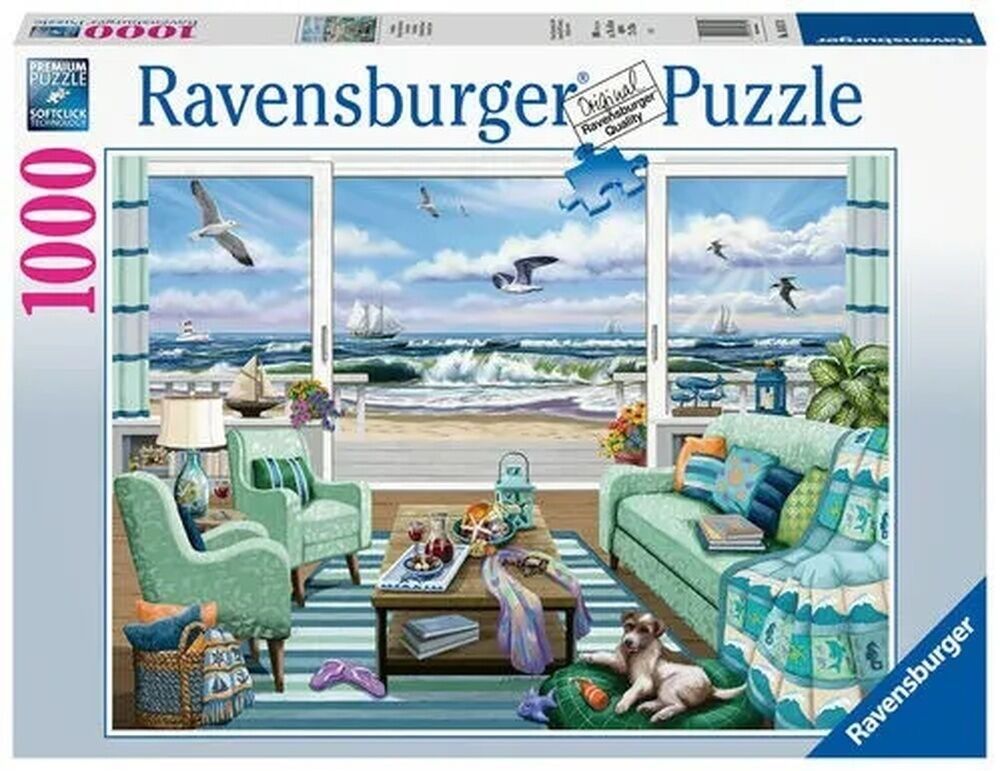 Ravensburger Puzzle 1000pc - Beachfront Getaway