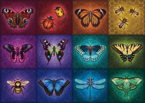 Ravensburger Puzzle 1000pc - Winged Things