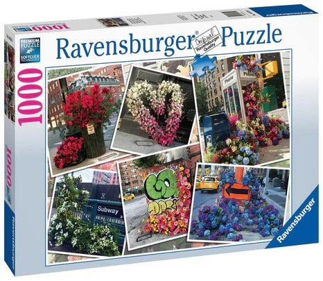 Ravensburger Puzzle 1000pc - NYC Flower Flash