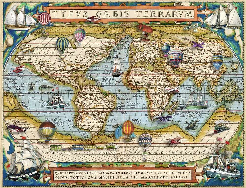 Ravensburger Puzzle 2000pc - Around the World
