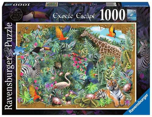 Ravensburger Puzzle 1000pc - Exotic Escape