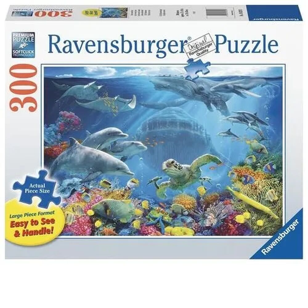Ravensburger Puzzle 300pc Large Format - Life Underwater