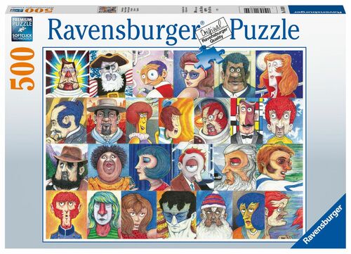 Ravensburger Puzzle 500pc - Typefaces