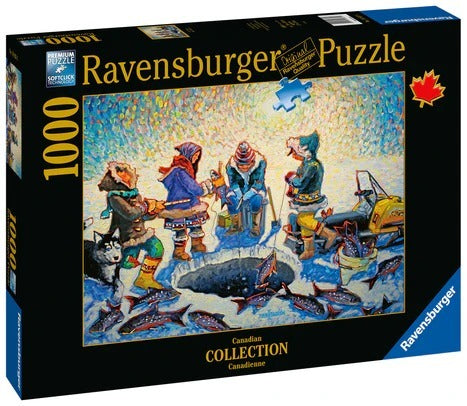 Ravensburger Puzzle 1000pc - Ice Fishing