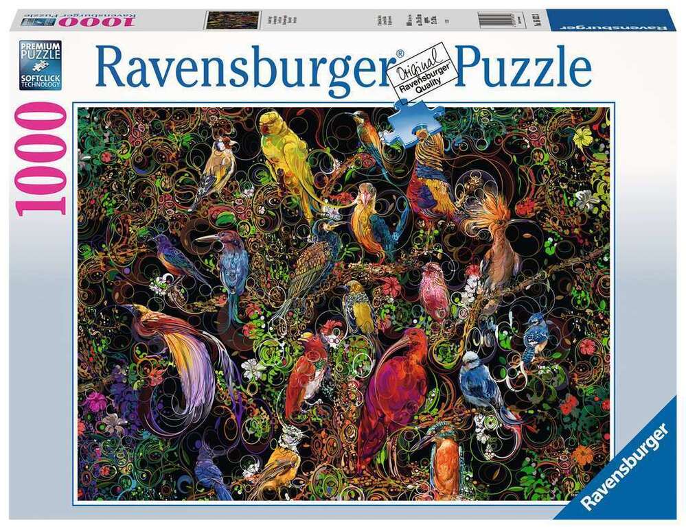Ravensburger Puzzle 1000pc - Birds of Art