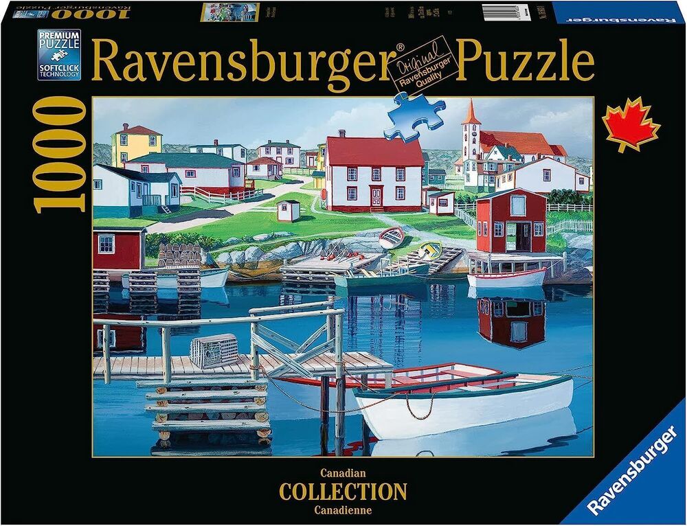 Ravensburger Puzzle 1000pc - Greenspond Harbor