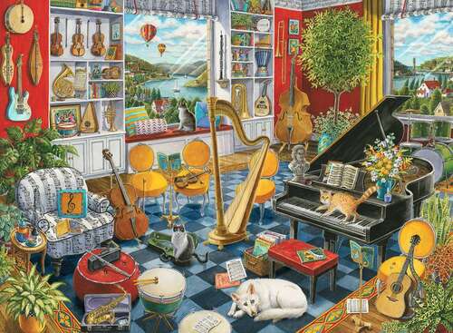 Ravensburger Puzzle 500pc - The Music Room