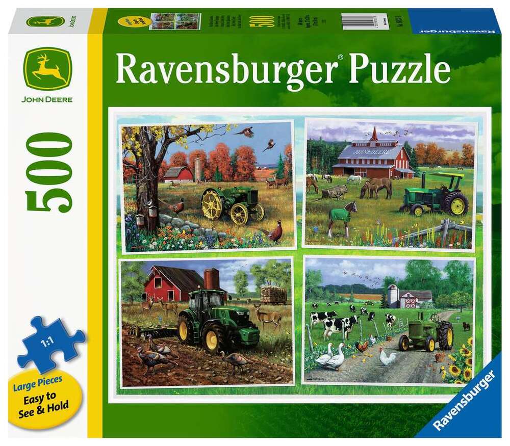 Ravensburger Puzzle 500pc Large Format - John Deere Classic