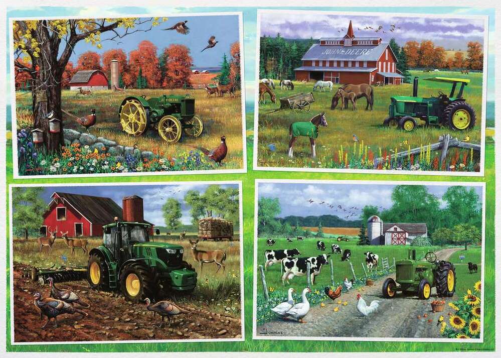 Ravensburger Puzzle 500pc Large Format - John Deere Classic