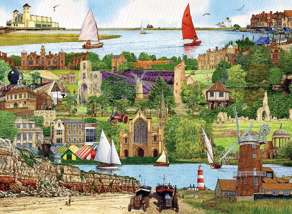 Ravensburger Puzzle 500pc - Escape to Norfolk