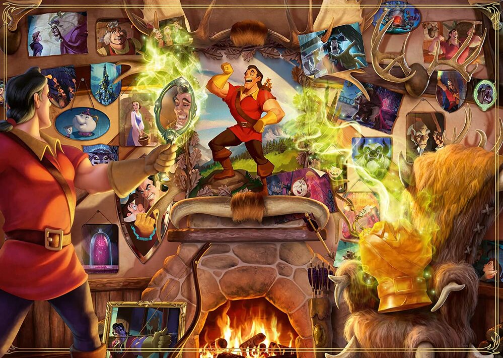 Ravensburger Puzzle 1000pc - Disney Villainous Gaston