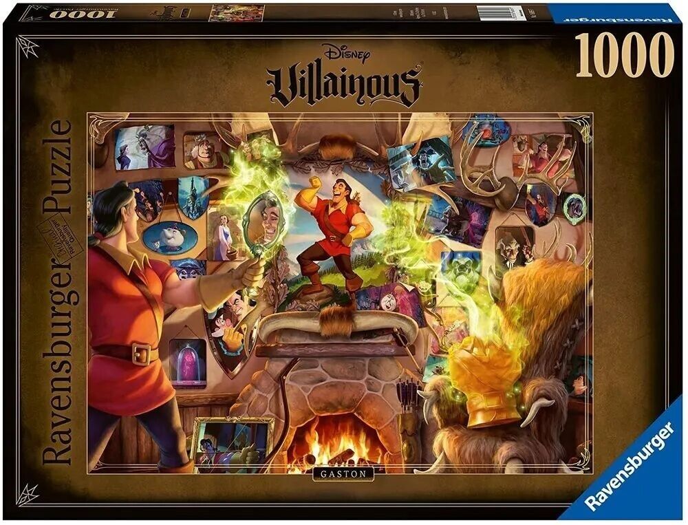 Ravensburger Puzzle 1000pc - Disney Villainous Gaston