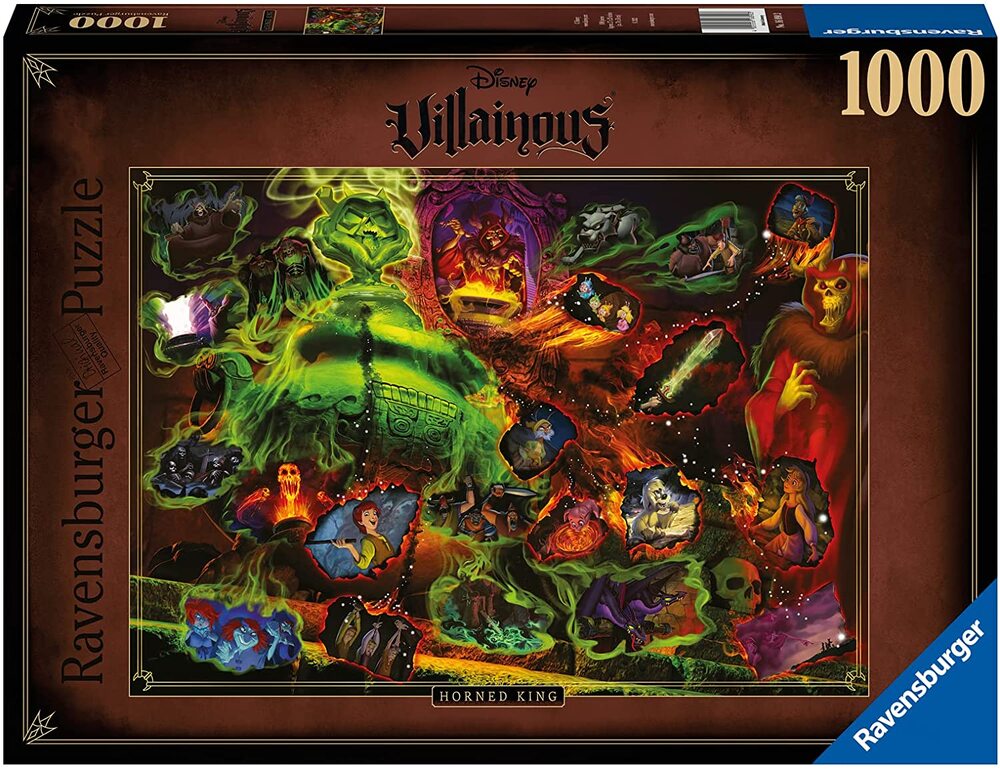 Ravensburger Puzzle 1000pc - Disney Villainous Horned King