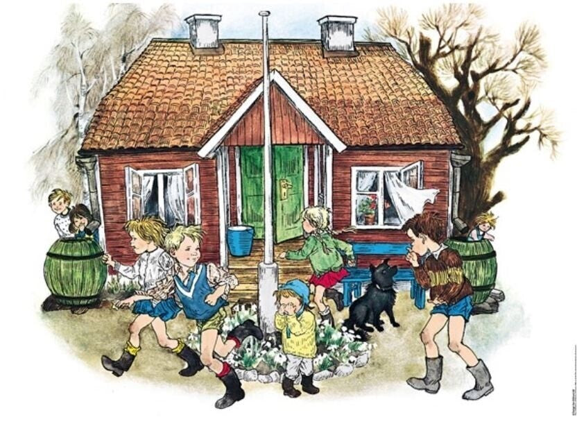 Ravensburger Puzzle 1000pc - The Children Of Noisy Village