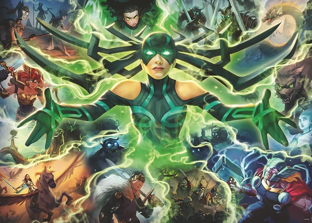 Ravensburger Puzzle 1000pc - Marvel Villainous Hela