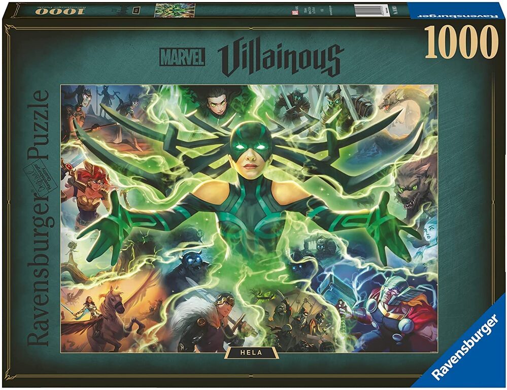Ravensburger Puzzle 1000pc - Marvel Villainous Hela