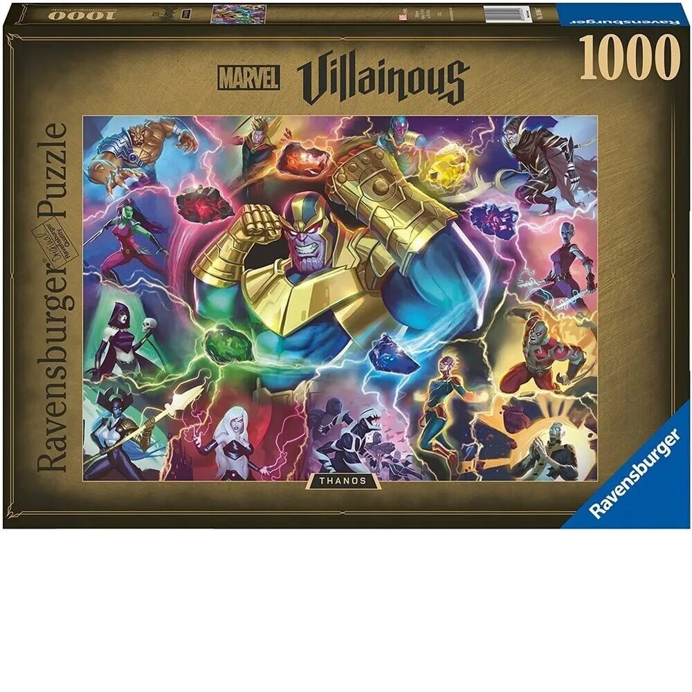Ravensburger Puzzle 1000pc - Marvel Villainous Thanos