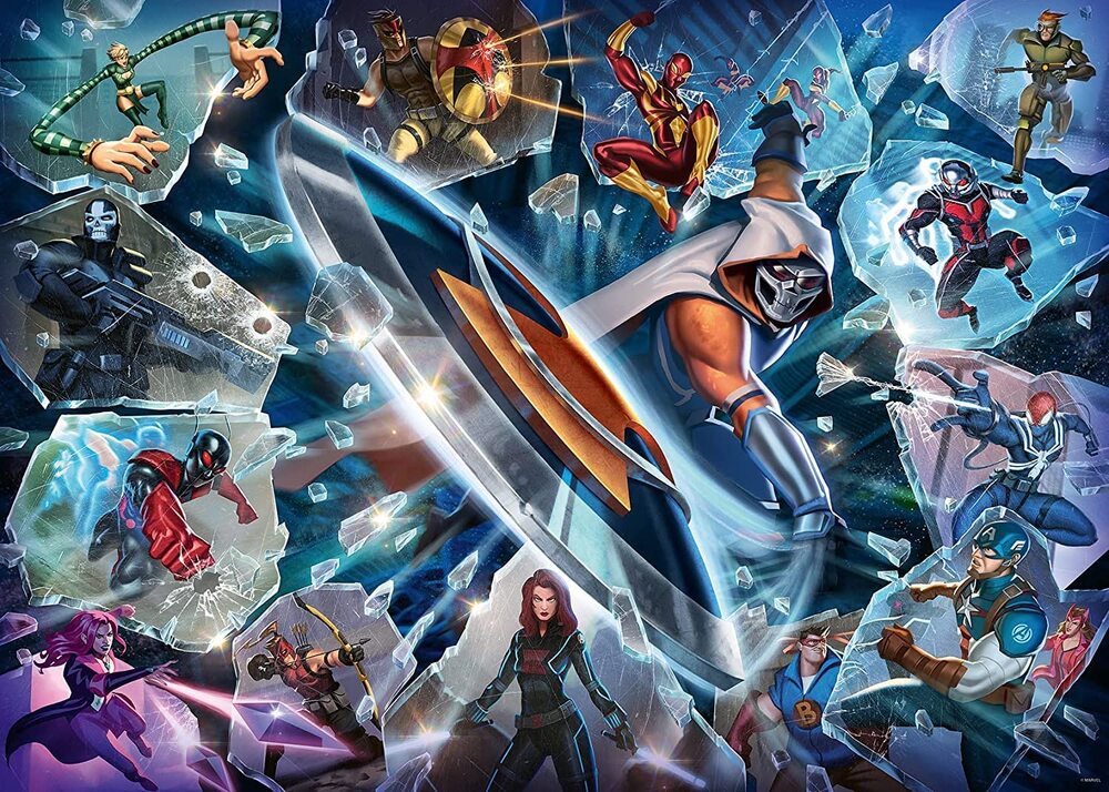 Ravensburger Puzzle 1000pc - Marvel Villainous Taskmaster