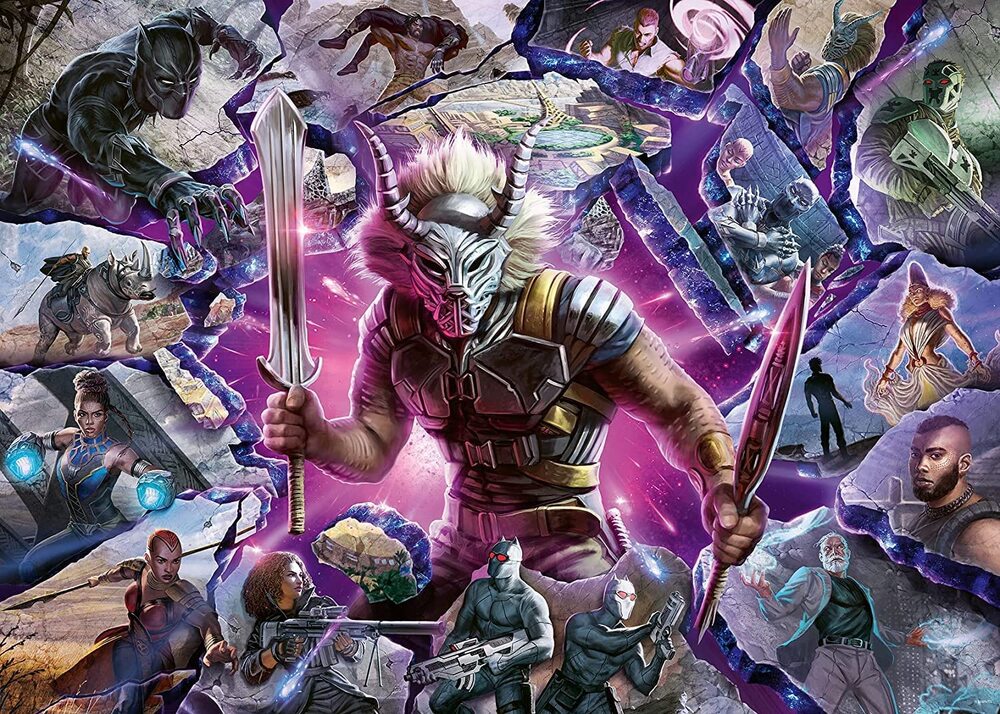 Ravensburger Puzzle 1000pc - Marvel Villainous Killmonger