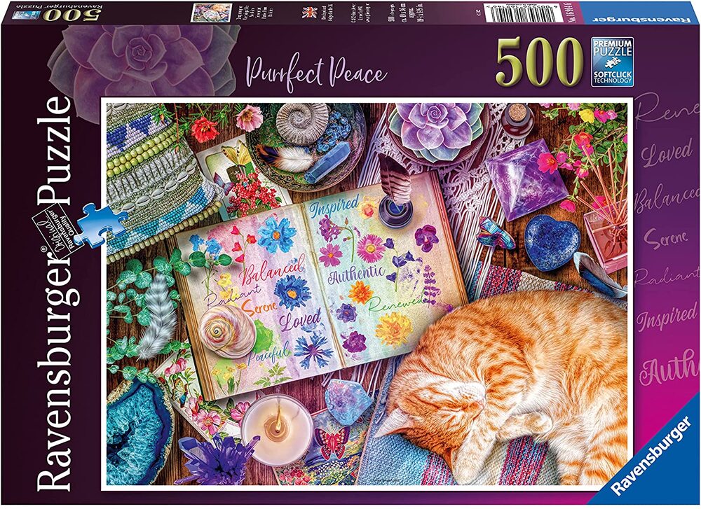 Ravensburger Puzzle 500pc - Purrfect Peace