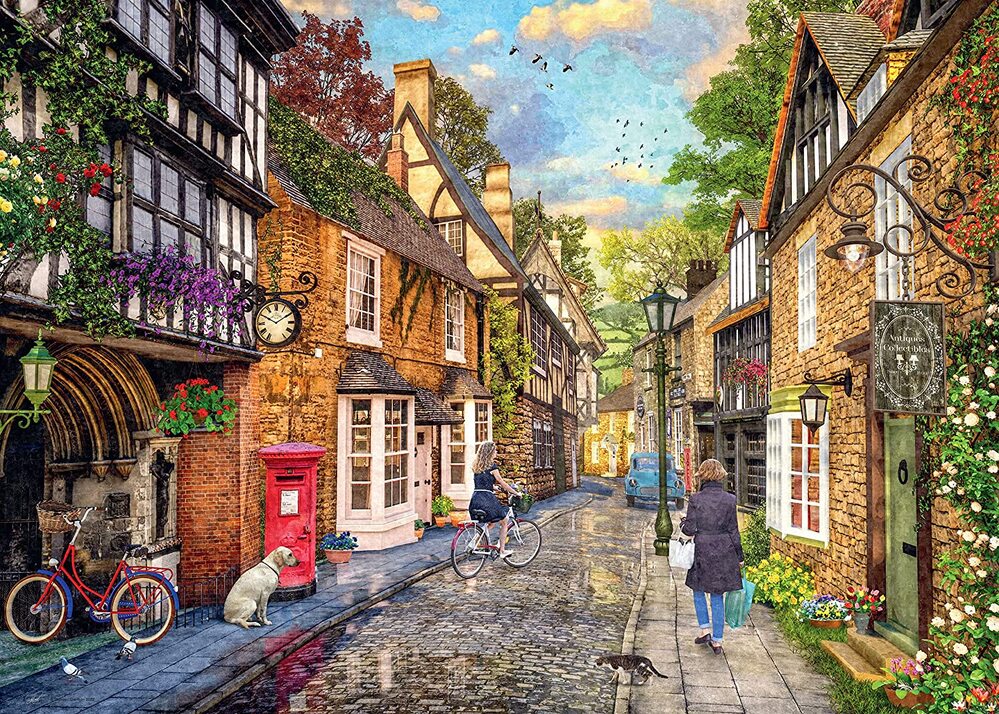 Ravensburger Puzzle 1000pc - Meadow Hill Lane