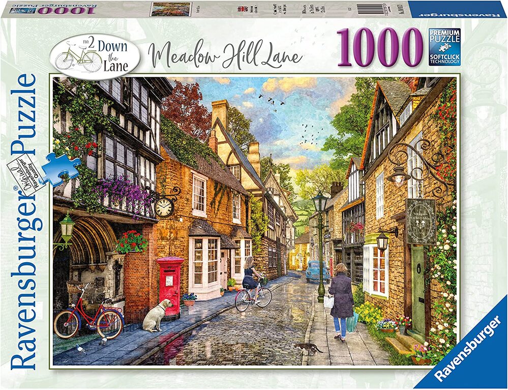 Ravensburger Puzzle 1000pc - Meadow Hill Lane