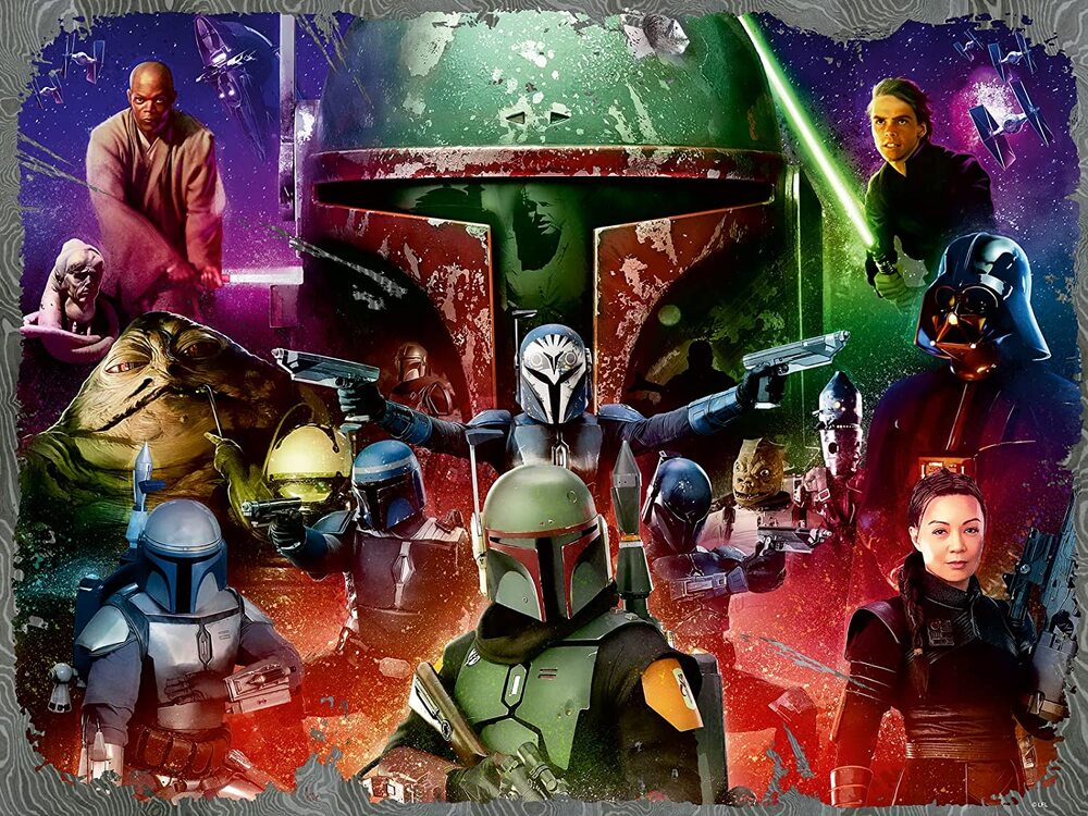 Ravensburger Puzzle 1500pc - Star Wars Boba Fett: Bounty Hunter