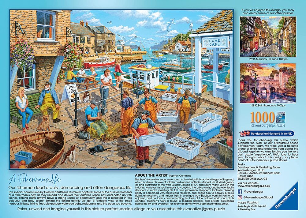 Ravensburger Puzzle 1000pc - Fisherman's Life