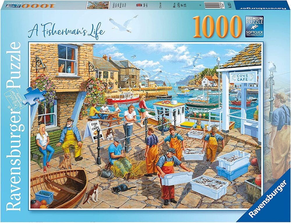 Ravensburger Puzzle 1000pc - Fisherman's Life