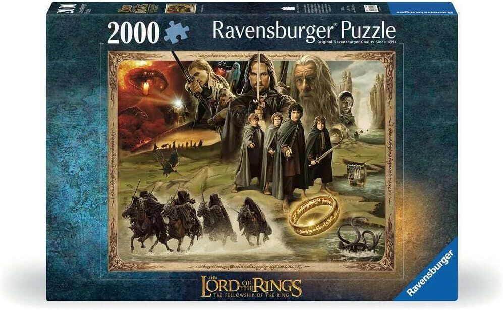 Ravensburger Puzzle 2000pc - Lord of the Rings Fellowship of the Ring