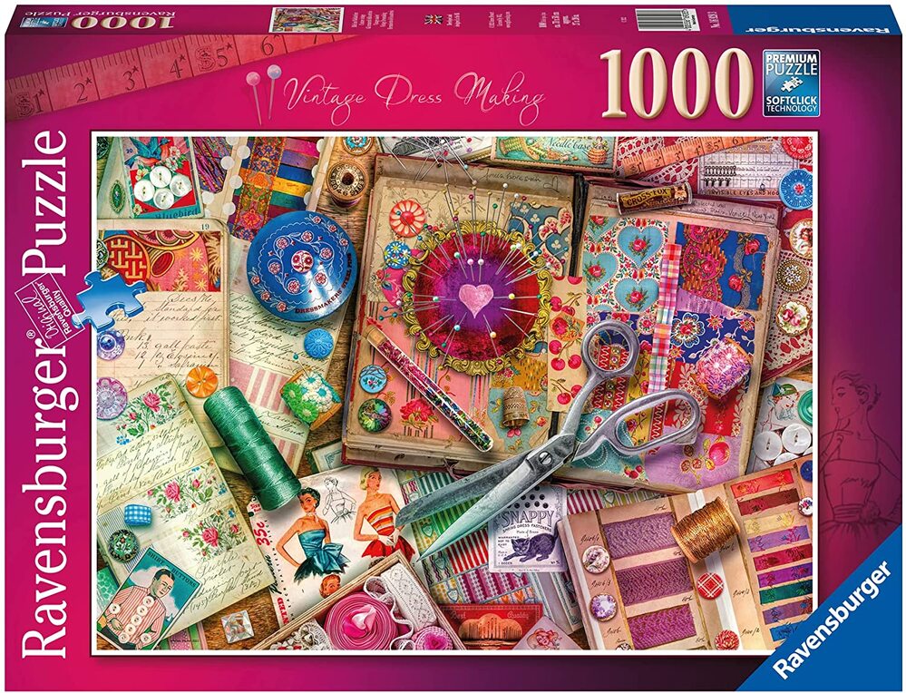 Ravensburger Puzzle 1000pc - Vintage Dressmaking
