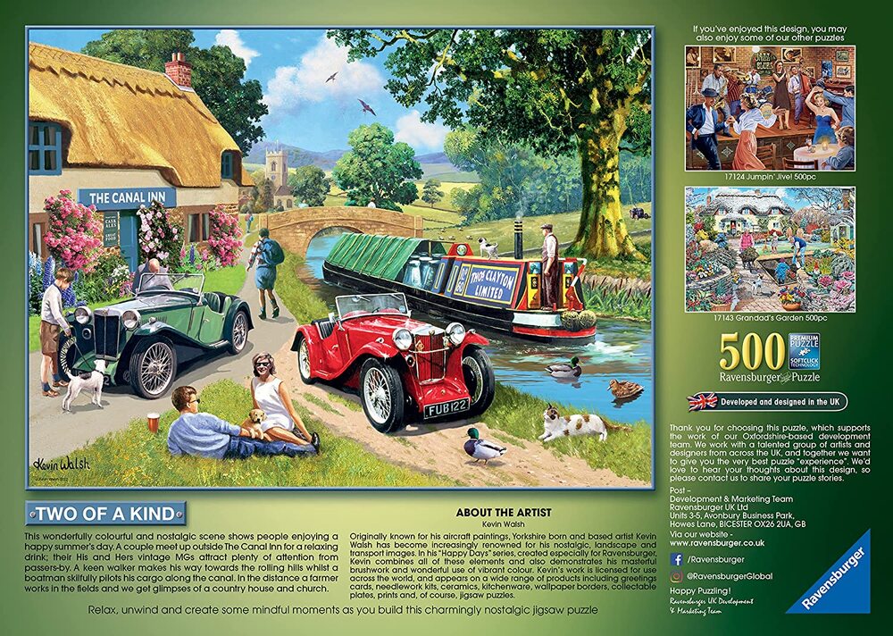 Ravensburger Puzzle 500pc - Two of A Kind