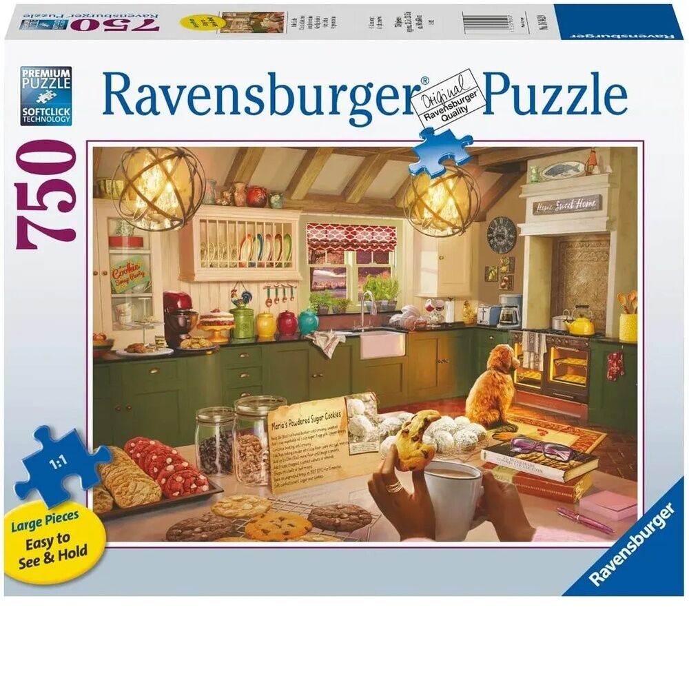 Ravensburger Puzzle 750pc Large Format - Cozy Kitchen