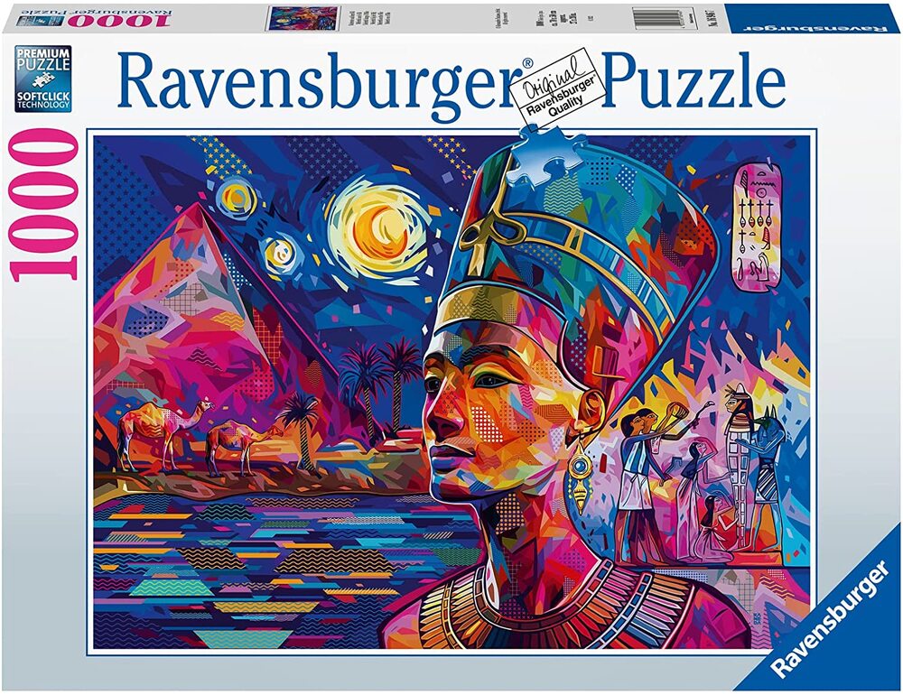 Ravensburger Puzzle 1000pc - Nefertiti on the Nile