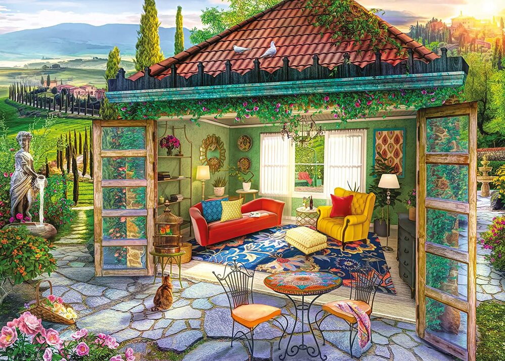 Ravensburger Puzzle 1000pc - Tuscan Oasis