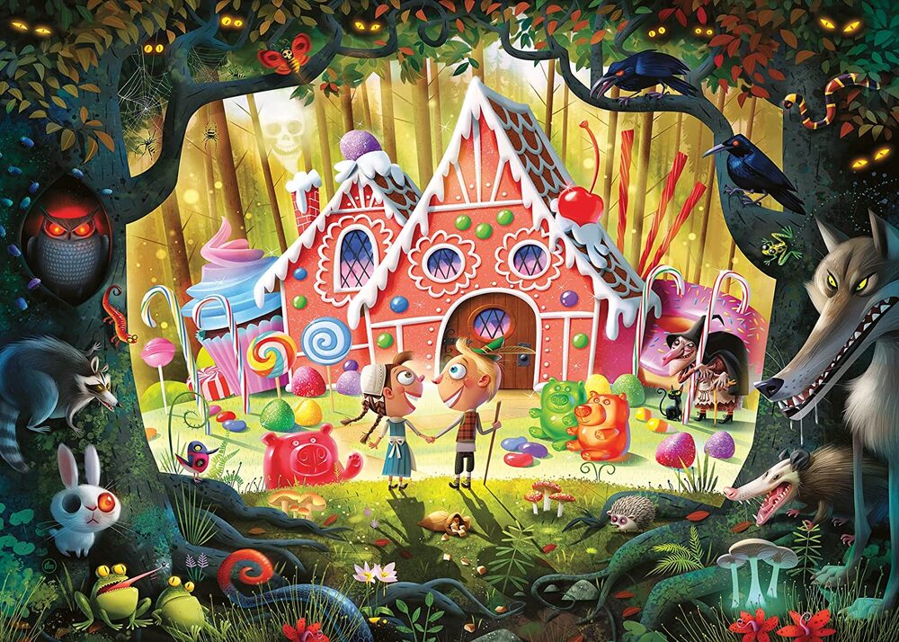 Ravensburger Puzzle 1000pc - Hansel and Gretel Beware