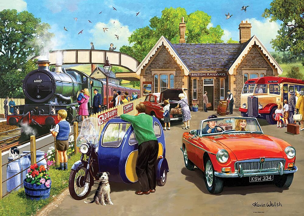 Ravensburger Puzzle 1000pc - Leisure Days
