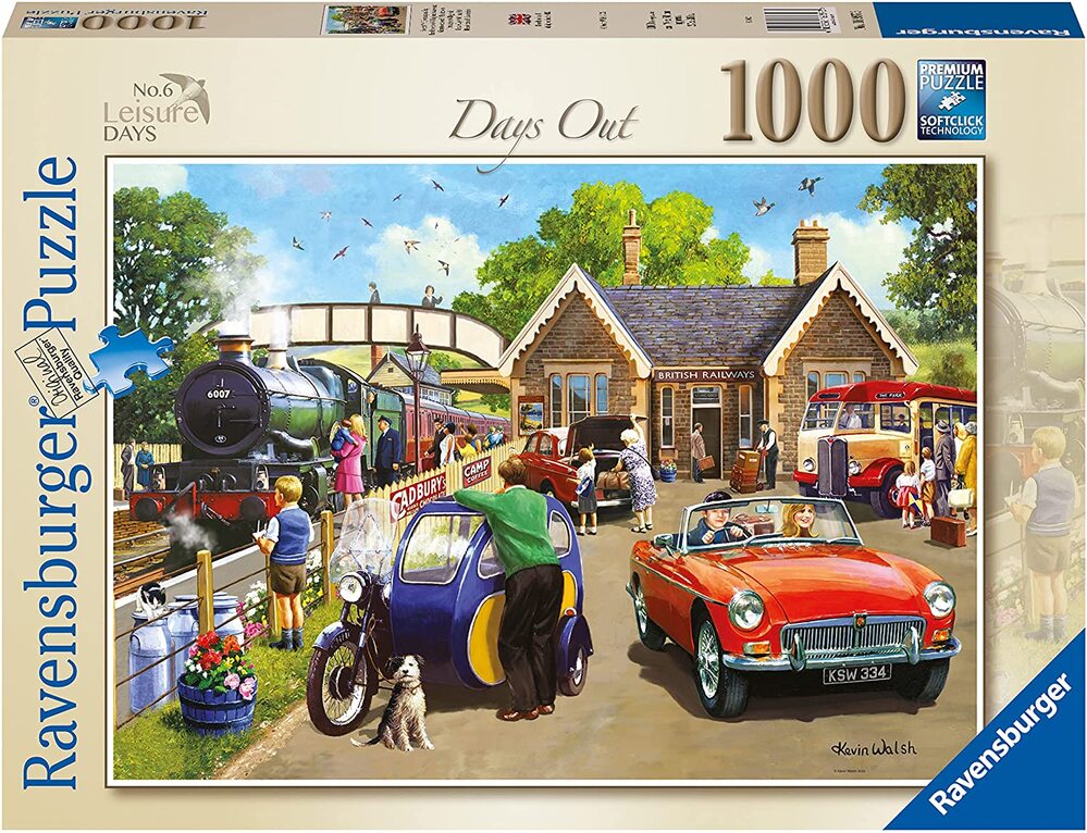 Ravensburger Puzzle 1000pc - Leisure Days